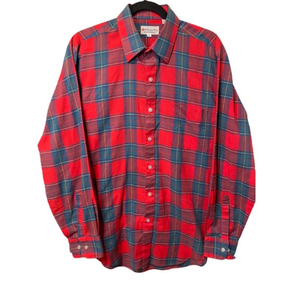 Vintage "Weekender Plaid" Shirt by Bud Berma - Picture 1 of 3